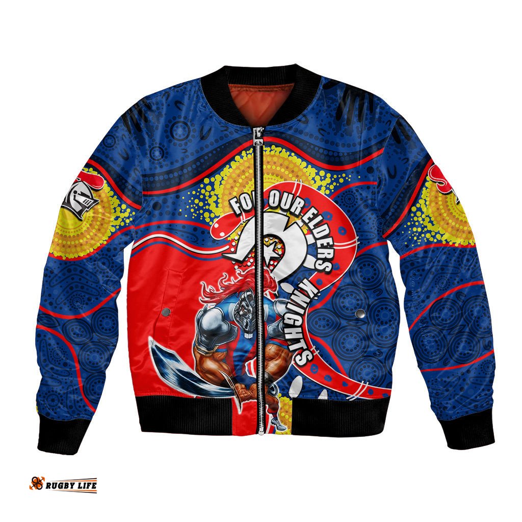Knights Mascot NRL Bomber Jacket NAIDOC