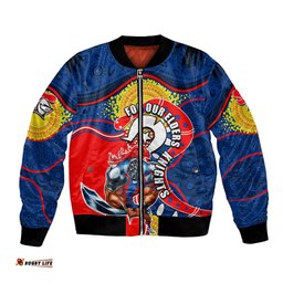 Knights Mascot NRL Bomber Jacket NAIDOC