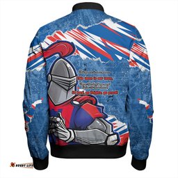 Newcastle Knights Sport Bomber Jacket - Theme Song