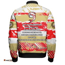 Redcliffe Dolphins Bomber Jacket - Theme Song Inspired