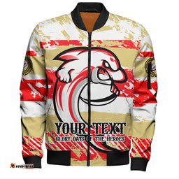 Redcliffe Dolphins Bomber Jacket - Theme Song Inspired