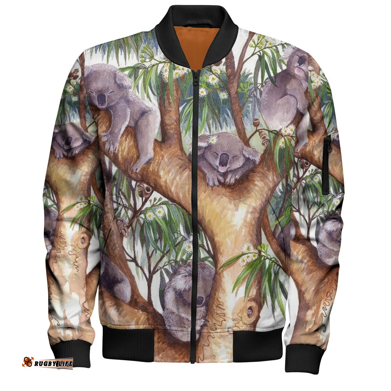 Australia Koala Bomber Jacket - Sleep Little One Bomber Jacket