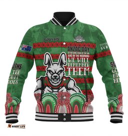 Australia South of Sydney Anzac Custom Baseball Jacket - Go The Mighty Heroes Jacket