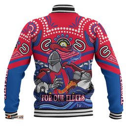 Australia Newcastle Naidoc Week Custom Baseball Jacket - For Our Elders Home Jersey Jacket