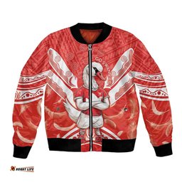 Personalised Swans Football Bomber Jacket 2024 Swannies Mascot Go Champions