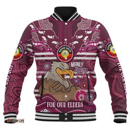 Australia Sydney's Northern Beaches Naidoc Week Custom Baseball Jacket - For Our Elders Home Jersey Jacket