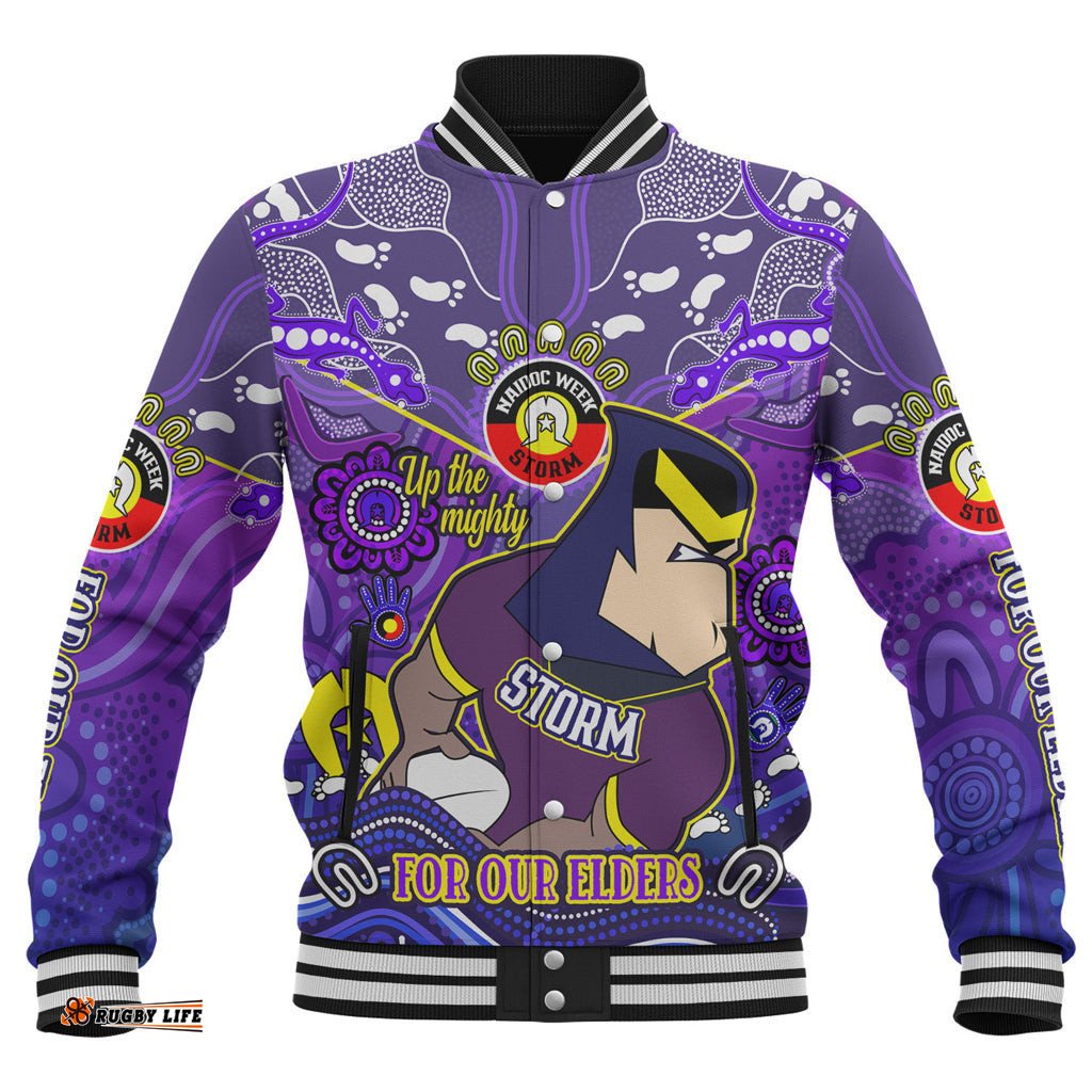 Australia Melbourne Naidoc Week Custom Baseball Jacket - For Our Elders Home Jersey Jacket
