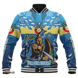 Australia Gold Coast Naidoc Week Custom Baseball Jacket - For Our Elders Home Jersey Jacket