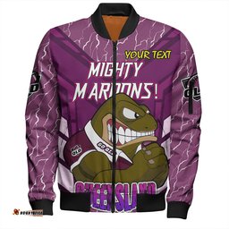Cane Toads Sport Bomber Jacket - Custom Mighty Maroons