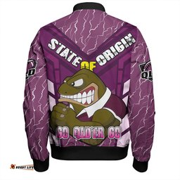 Cane Toads Sport Bomber Jacket - Custom Mighty Maroons