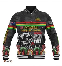 Australia Penrith City Anzac Custom Baseball Jacket - Penrith Power Jacket