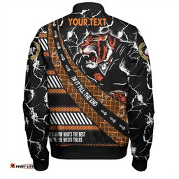 Wests Tigers Bomber Jacket - Theme Song For Rugby With Sporty Style