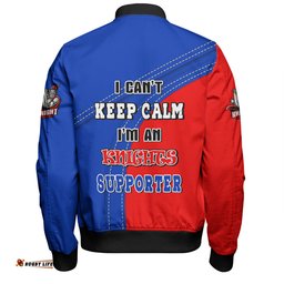 Newcastle Knights Bomber Jacket Custom Team Of Us Die Hard Fan Supporters
