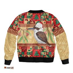 Australia Christmas Bomber Jacket Kookaburra Santa With Gumtree