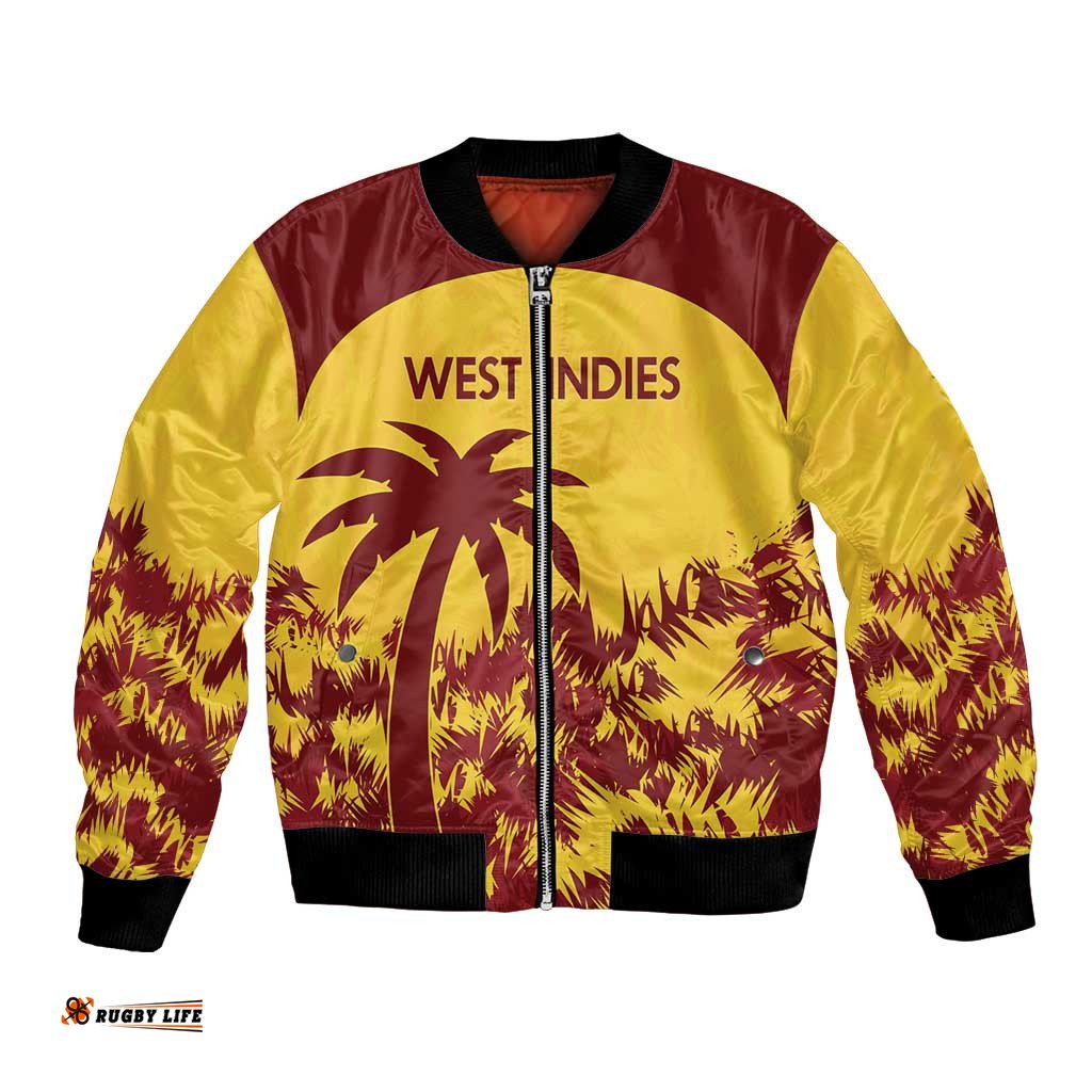 Custom West Indies Cricket Bomber Jacket Windies Newest Version