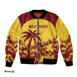 Custom West Indies Cricket Bomber Jacket Windies Newest Version