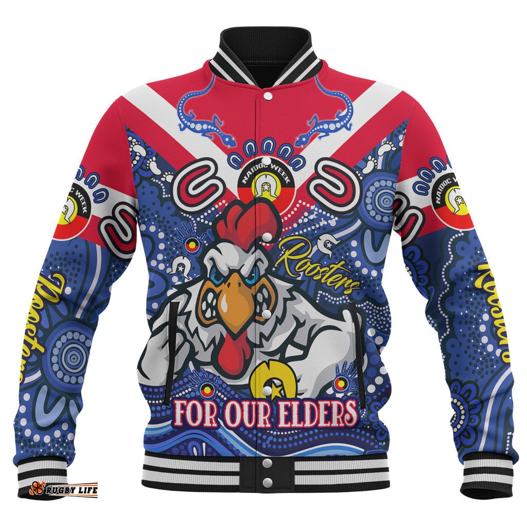 Australia East of Sydney Naidoc Week Custom Baseball Jacket - For Our Elders Home Jersey Jacket
