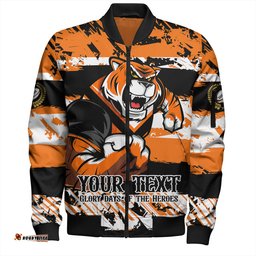 Wests Tigers Bomber Jacket - Theme Song Inspired