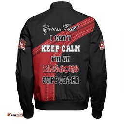 St. George Illawarra Dragons Bomber Jacket Custom Team Of Us Die Hard Fan Supporters