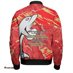Redcliffe Dolphins Bomber Jacket - Theme Song