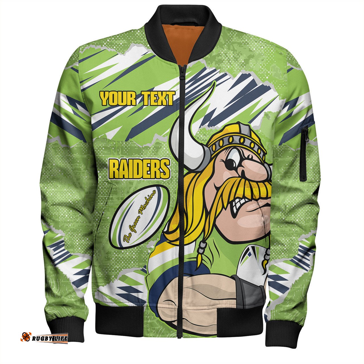 Canberra Raiders Bomber Jacket - Theme Song