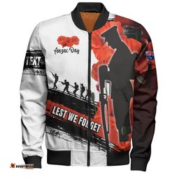 Australia Bomber Jacket - Custom Anzac Day Special Style ( Ver 2 )