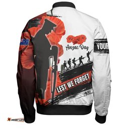 Australia Bomber Jacket - Custom Anzac Day Special Style ( Ver 2 )