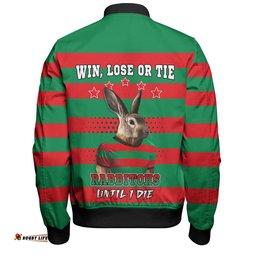 South Sydney Rabbitohs Bomber Jacket Custom Team Of Us Die Hard Fan Supporters Aboriginal Inspired