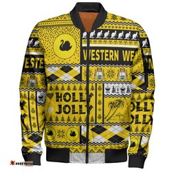 Western Australia Christmas Bomber Jacket - Holly Jolly Chrissie Bomber Jacket