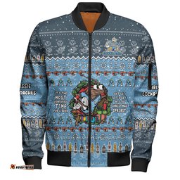 New South Wales Cockroaches Christmas Custom Bomber Jacket - Chrissie Spirit Bomber Jacket