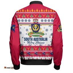 South Australia Christmas Bomber Jacket - Merry Chrissie Bomber Jacket