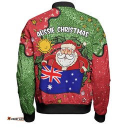 Australia Christmas Custom Bomber Jacket - I'm the Perfect Present Red Bomber Jacket