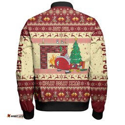 Australia Christmas Custom Bomber Jacket - Smells Like Christmas Bomber Jacket