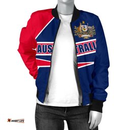 Women's Bomber Jacket - Australian's Pride Ver01