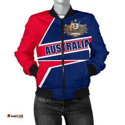 Women's Bomber Jacket - Australian's Pride Ver01