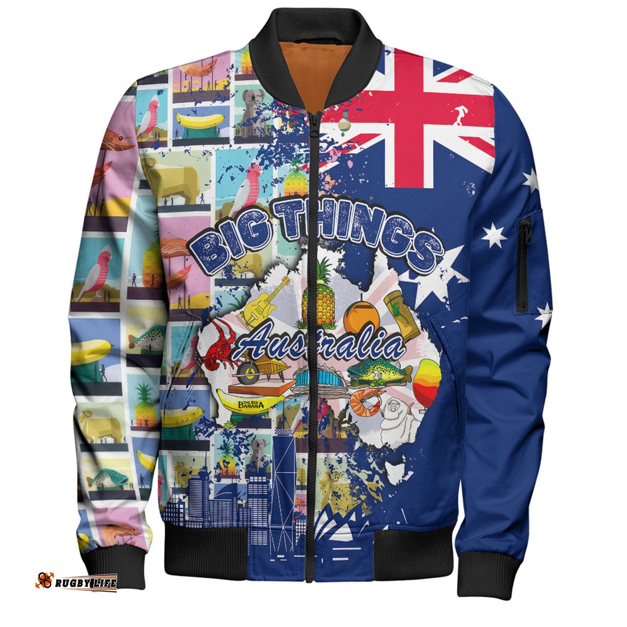 Australia Bomber Jacket - Australia Big Things Ver 2 Bomber Jacket