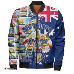 Australia Bomber Jacket - Australia Big Things Ver 2 Bomber Jacket