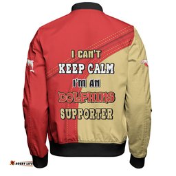 Redcliffe Dolphins Bomber Jacket Custom Team Of Us Die Hard Fan Supporters