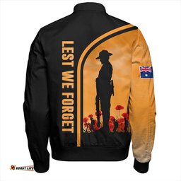 Australia Bomber Jacket Lest We Forget Style In My Heart