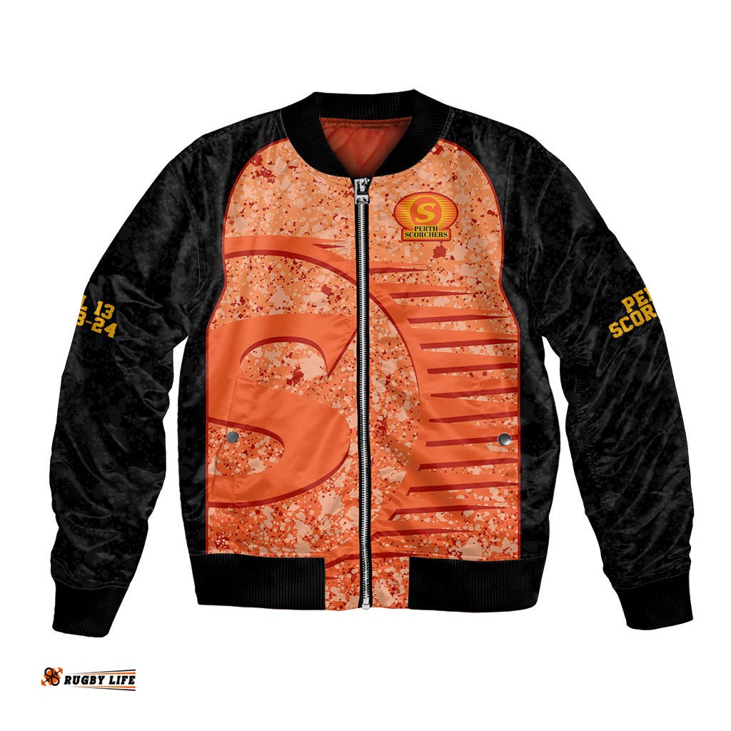 Perth Scorchers Custom Bomber Jacket BBL Cricket Team 2024