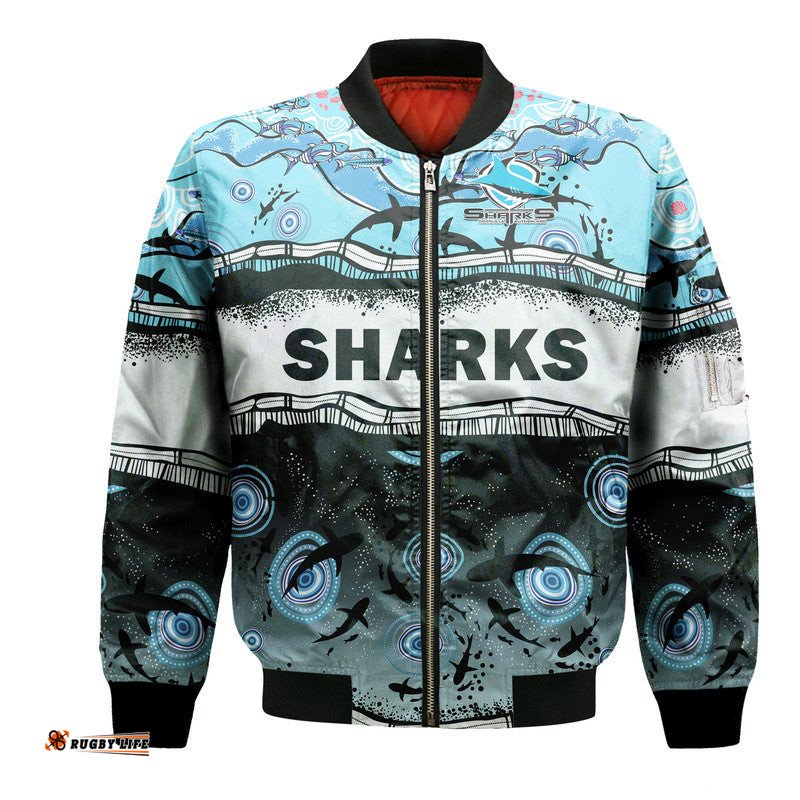 Sharkies Aboriginal Bomber Jacket