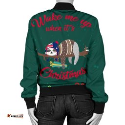 Australia Christmas Women's Bomber Jacket Green - Merry Christmas