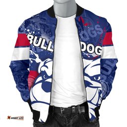 Western Bulldogs Bomber Jacket For Men