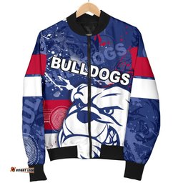Western Bulldogs Bomber Jacket For Men