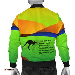 Women's Bomber Jacket - National Color of Australia