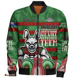 Australia South of Sydney Anzac Custom Bomber Jacket - Go The Mighty Heroes Bomber Jacket