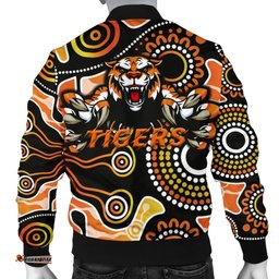 Wests Men Bomber Jacket Rugby - Tigers Indigenous