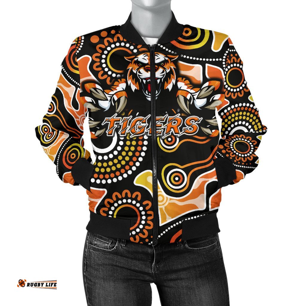 Wests Women Bomber Jacket Rugby - Tigers Indigenous