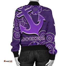 Fremantle Bomber Jacket For Women Dockers Indigenous