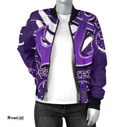 Fremantle Bomber Jacket For Women Dockers Indigenous